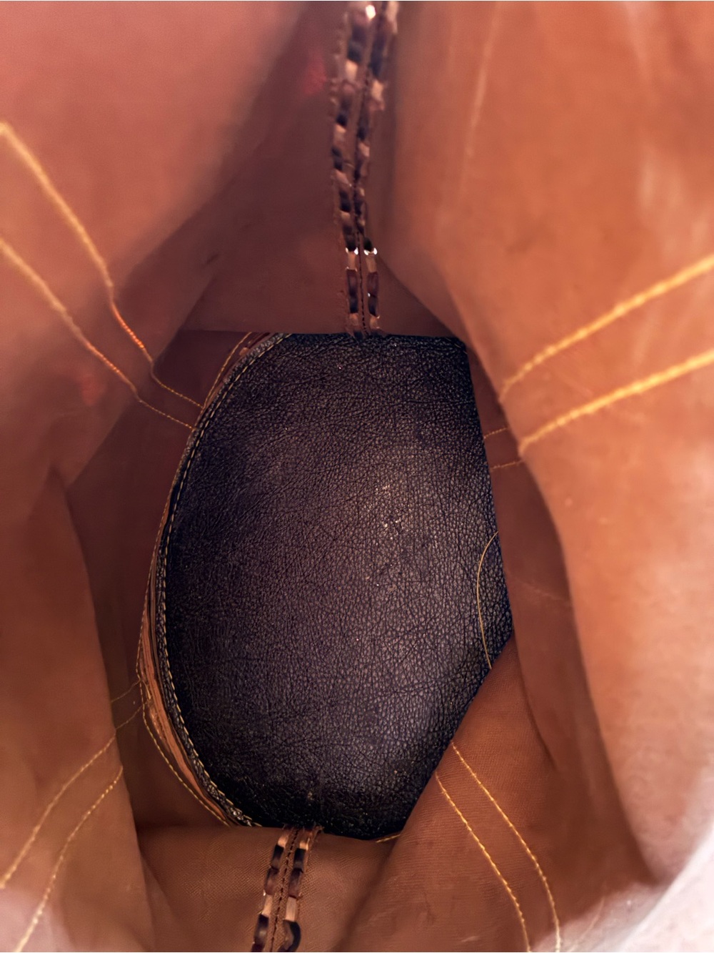 Louis Vuitton Monogram authentic Refurbished Brown and Tan Fringe Shoulder Bag - Picture 9 of 15
